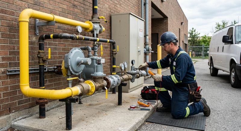 Gas Line Service